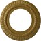 Ekena Millwork Claremont Ceiling Medallion (Fits Canopies up to 7"), Hnd-Painted Gold, 10 5/8"OD x 5 3/4"ID x 1/2"P CM10CLGLS - alternate 1